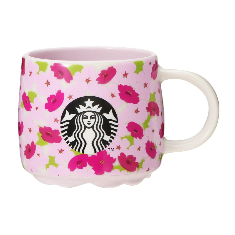 【自营】日本Starbucks星巴克 2024樱花限定系列 马克杯 繁花变温马克杯子 355ml 陶瓷杯子 樱花可爱陶瓷咖啡杯