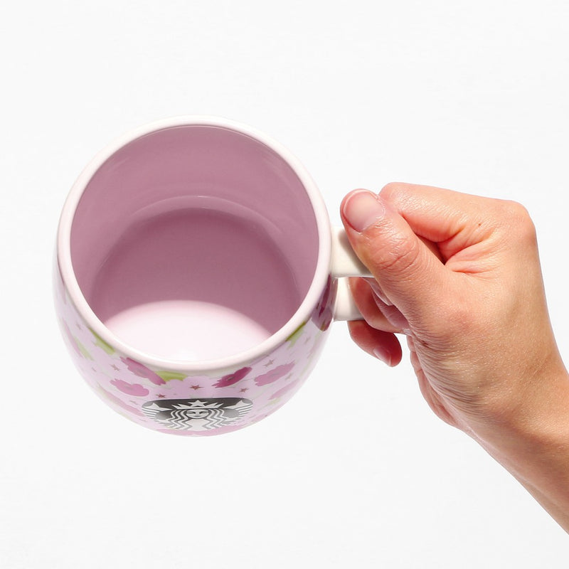 【自营】日本Starbucks星巴克 2024樱花限定系列 马克杯 繁花变温马克杯子 355ml 陶瓷杯子 樱花可爱陶瓷咖啡杯