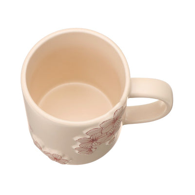 【自营】日本Starbucks星巴克 2024樱花限定系列 马克杯 樱花浮雕马克杯子 355ml 陶瓷杯子 樱花可爱陶瓷咖啡杯