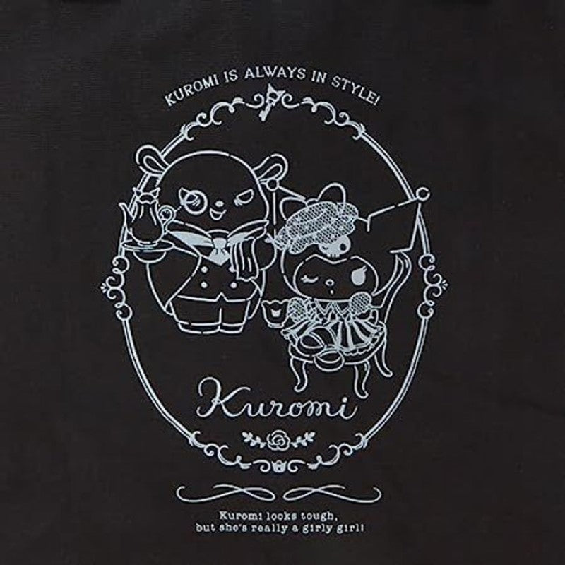 【自营】日本Sanrio三丽鸥 梦幻少女系列 帆布侧背包 库洛米 棉布手提袋