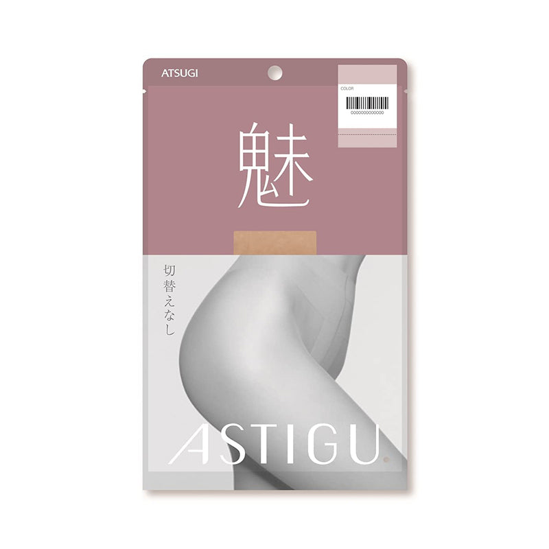 【自营】日本ATSUGI厚木 魅 春秋超薄款丝袜女天鹅绒连裤袜 纯米色(323) M-L 臀围85-98 身高150cm-165m 隐形T裆光腿神器