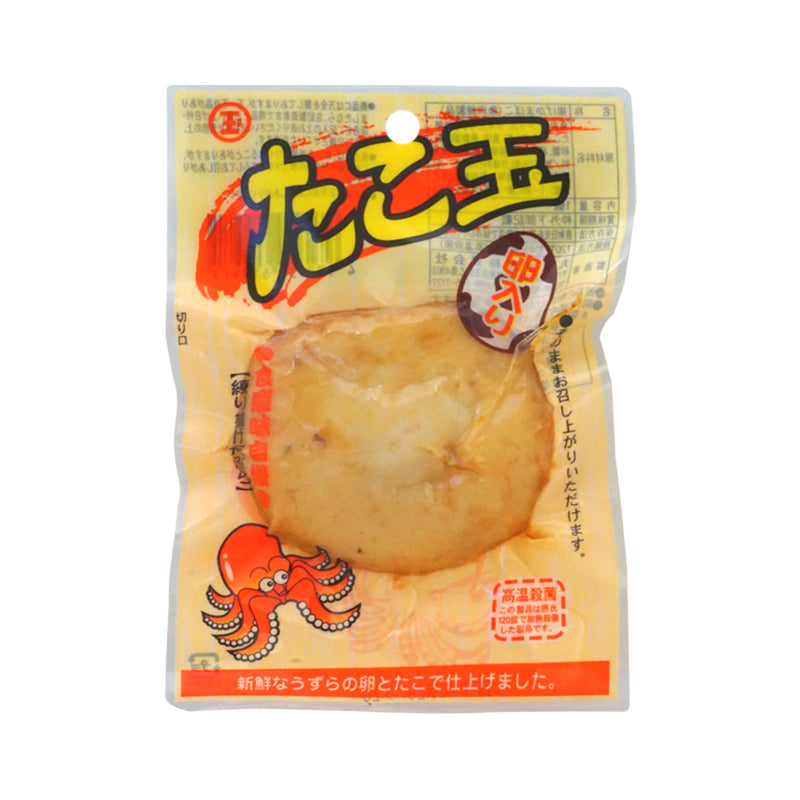 【自营】日本丸玉 北海章鱼蛋 43g 即食鱼饼海味零食墨鱼肉饼丸子海产品小吃
