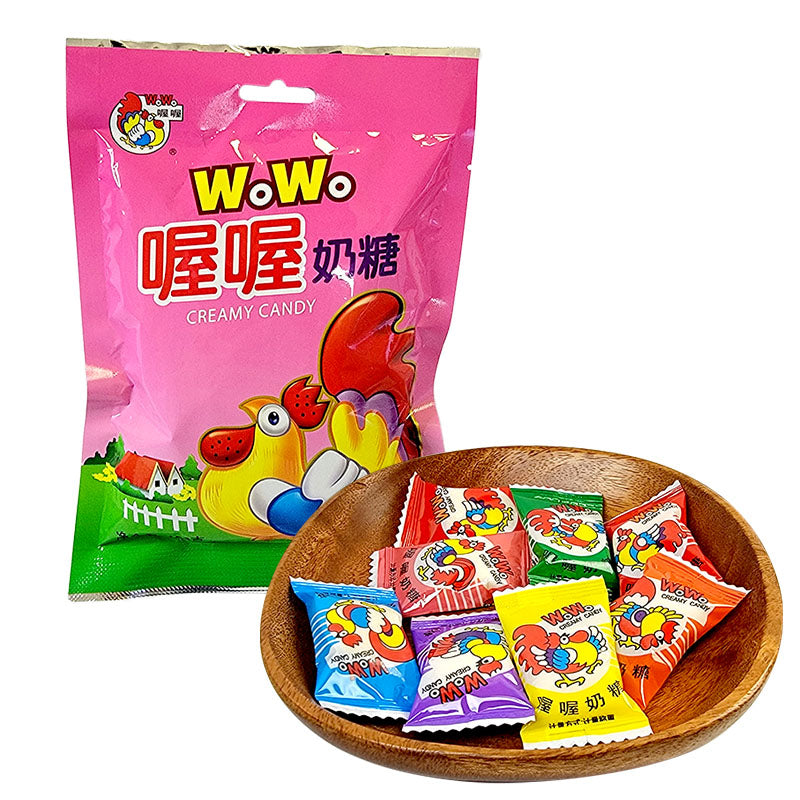 【自营】中国wowo喔喔 奶糖 原味 150g 牛奶糖休闲零食奶味糖果儿时味道
