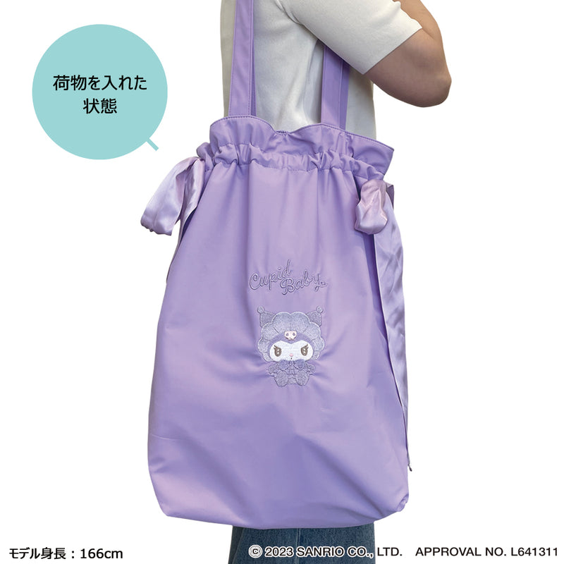 【自营】日本Sanrio三丽鸥 抽绳束口手提包 Tote包 库洛米 手提袋礼物袋