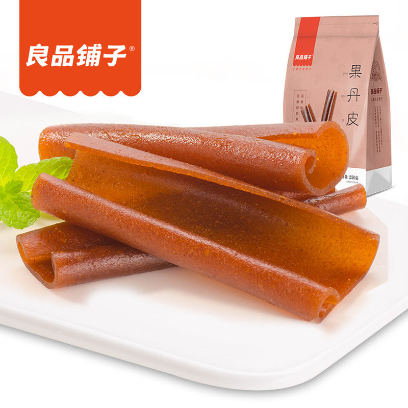 【自营】中国BESTORE良品铺子 果丹皮 250g 山楂卷酸甜味蜜饯果脯零食