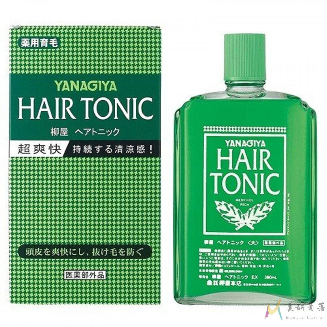 【自营】日本YANAGIYA柳屋本店 药用生发发根营养液 大瓶360ml