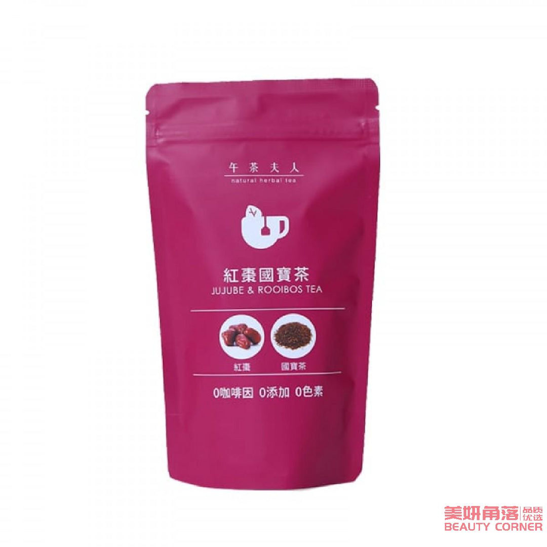 【自营】台湾 LADIES TEA 午茶夫人 红枣国宝茶 一袋装 36g(3gx12入) 无咖啡因茶 饮茶包