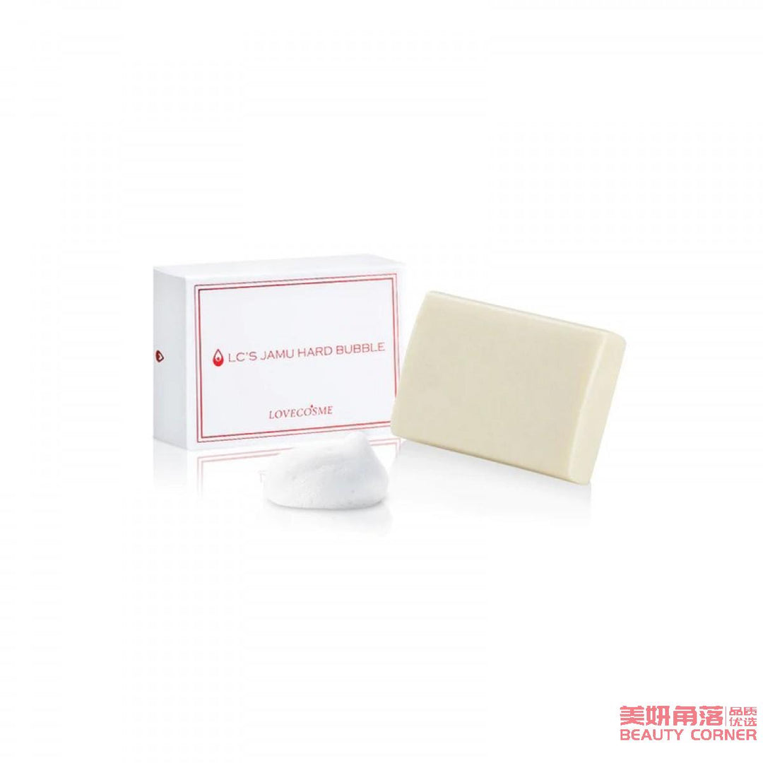 【自营】日本LOVECOSME LC品爱迦沐弹力泡沫手工皂 75g 私处大腿内侧去黑色素沉淀私密粉嫩