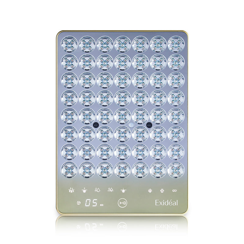 【自营】日本Exideal Deux二代智能大排灯 消痘淡纹亮肤修护LED光疗美肤仪器 白色款 EX-HA02-WTGD-PS