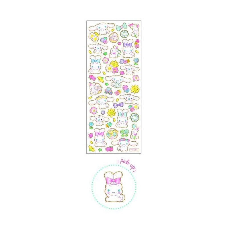 【自营】日本Sanrio三丽鸥 铝箔透明印章贴纸 大耳狗款 卡通粘贴