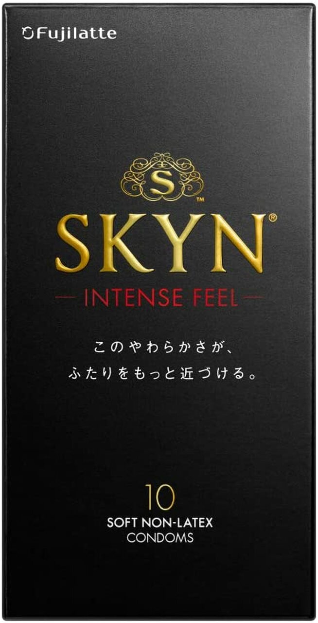 【自营】日本Fuji Latex不二乳胶 SKYN极肤材质非乳胶安全套 10枚装 触感增强型