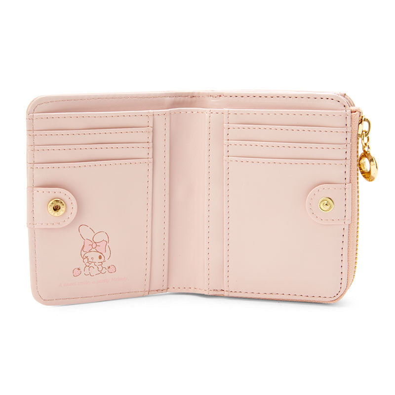 【自营】日本Sanrio三丽鸥 可爱短款卡套钱包 美乐蒂 蝴蝶结款卡包
