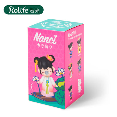 【自营】中国Rolife若来Nanci囡茜今夕何夕古风系列人物盲盒 1盒 十二款随机发货