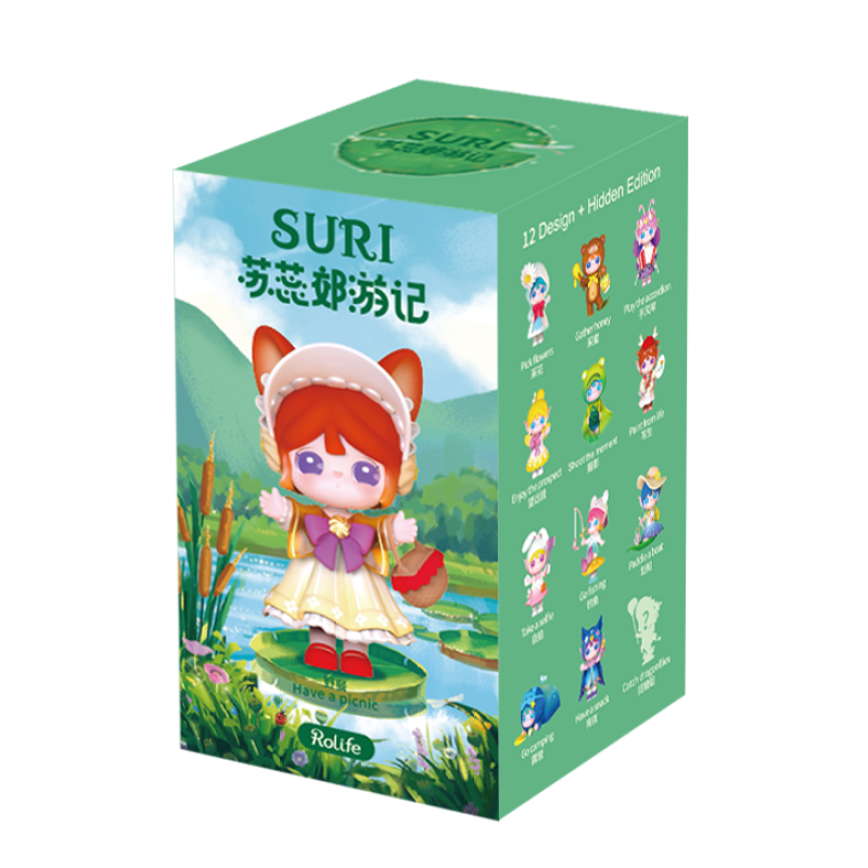 【自营】中国Rolife若来Suri苏蕊郊游记系列潮玩盲盒 1盒 十二款随机发货