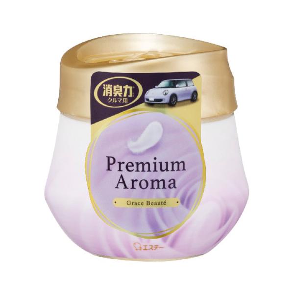 【自营】日本ST鸡仔 Premium Aroma车用高级香水凝胶芬芳剂 Grace Beaute 格蕾丝布特 90g 车内空气清新除异味