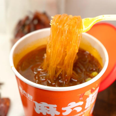 【自营】中国MALUJI麻六记 酸辣粉冲泡速食干粉 海外版 165g 速食天花板 桶装红薯粉冲泡方便速食粉丝