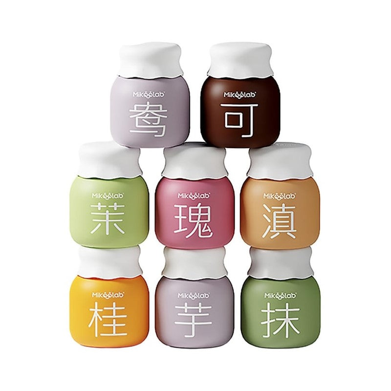 【自营】中国MIKOOLAB味觉烙印 冷萃轻乳茶 8罐 抹+桂+芋+滇+茉+可+鸯+瑰 200g 网红奶茶 冲饮冷泡奶茶粉礼盒