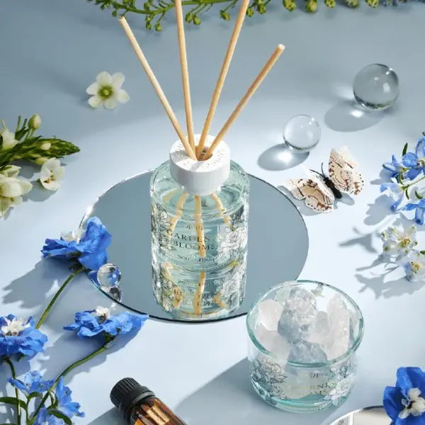 【自营】中国Song Chao宋朝 繁花之境系列无火香薰 栀子花开 清新花香调 120ml 空气清新香膏精油香氛 无火香熏室内扩香空气清新剂香薰香氛棒