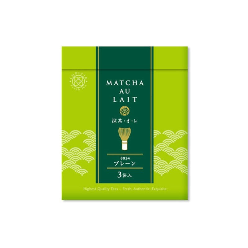 【自营】日本Lupicia绿碧茶园 原味宇治牛奶抹茶粉 3袋入 宇治抹茶混合奶茶