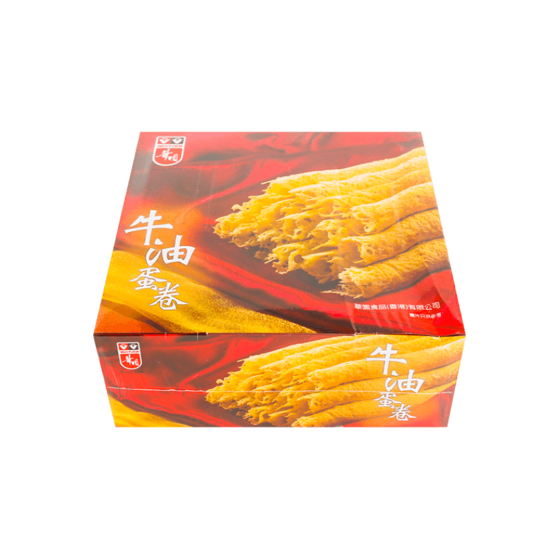 【自营】中国华园 蛋卷礼盒 黄油味 454g 香港老品牌奶香浓郁送礼佳品