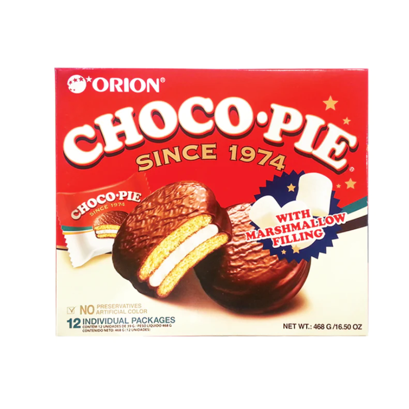 【自营】韩国ORION好丽友 巧克力派 12枚 糕点点心休闲零食品小吃儿童零食