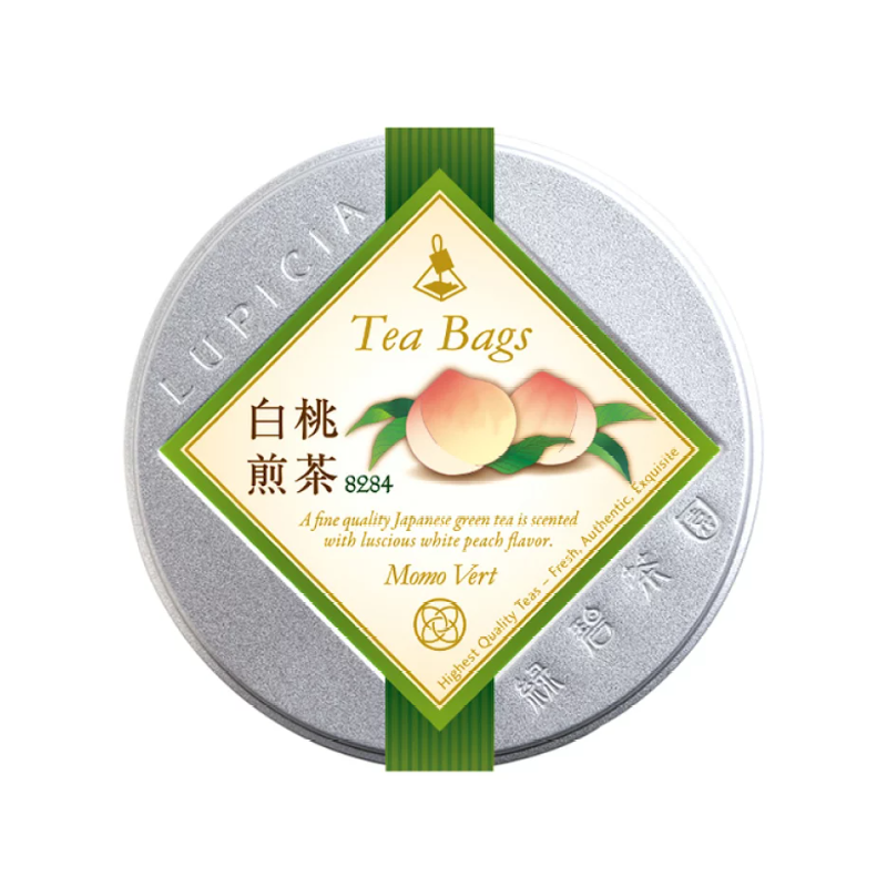 【自营】日本Lupicia绿碧茶园 白桃煎茶 2g*10包入 罐装 冷泡茶袋泡水果茶元气养生茶