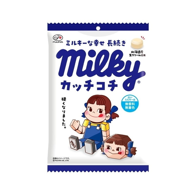 【自营】日本FUJIYA不二家 香浓牛奶硬糖 80g 独立包装无添加牛乳糖