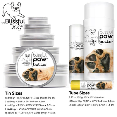 【自营】美国The Blissful Pets 狗狗爪子护理黄油 1oz 28g 圆罐装 滋润粗糙干燥的狗狗爪垫