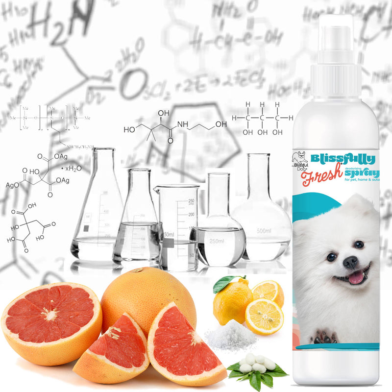 【自营】美国The Blissful Pets 幸福清新 狗狗宠物除味喷雾 4oz 118ml 宠物家居车内均可用
