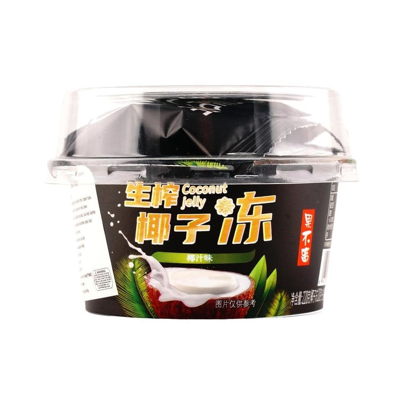 【自营】中国果不离 生榨椰子冻 椰汁味 220g 0蔗糖 椰子粒布丁果冻甜品