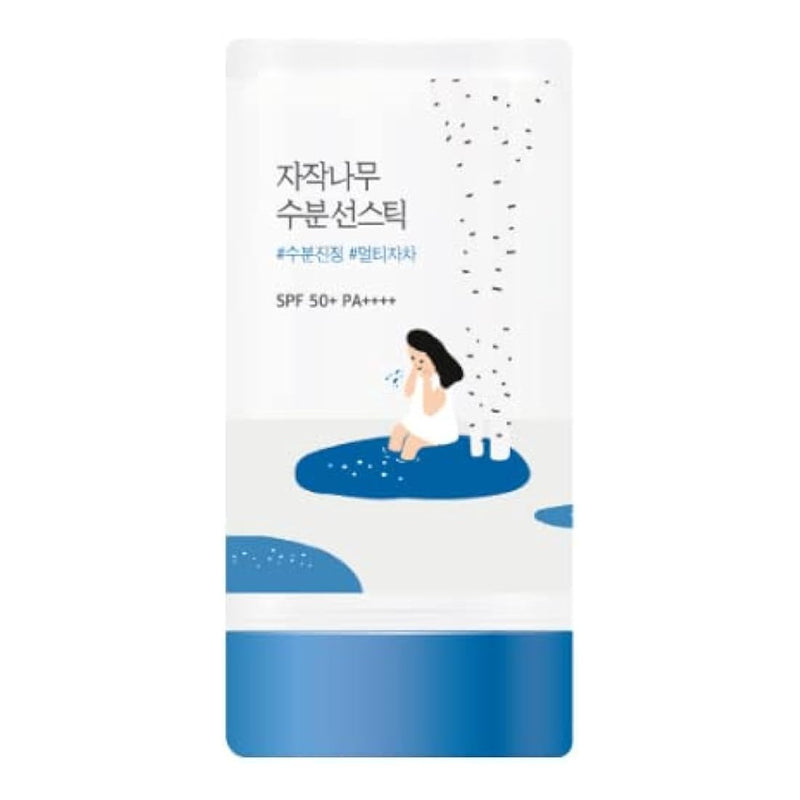 【自营】韩国ROUND LAB柔恩莱 独岛 白桦树液补水防晒棒 19g SPF50+ PA++++ 隔离防紫外线