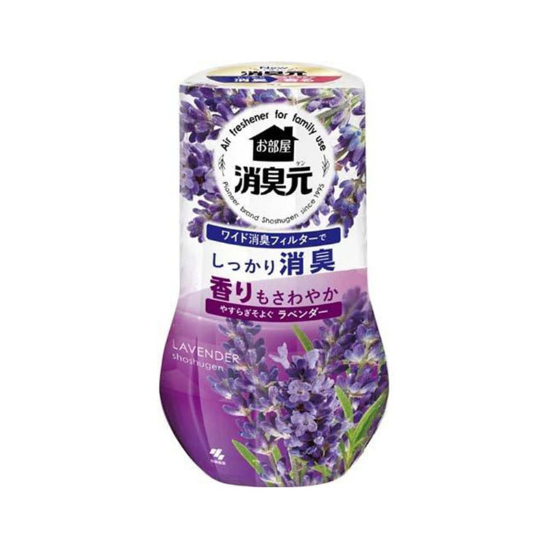 【自营】日本KOBAYASHI小林制药 卫生间消臭元除臭剂 薰衣草香 400ml 厕所除臭神器芳香薰空气清新剂