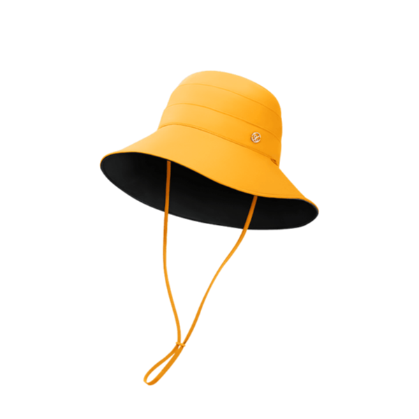 【自营】中国Beneunder蕉下 穹顶系列 双面防晒帽渔夫帽 姜黄色/黑色 均码