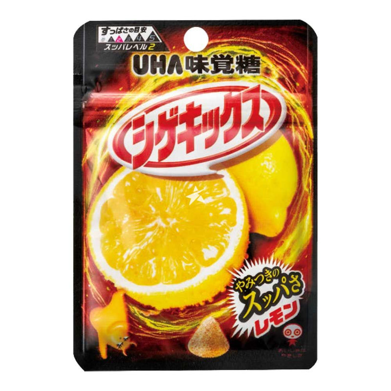 【自营】日本UHA悠哈 超酸软糖 柠檬味 20g 三角尖尖糖