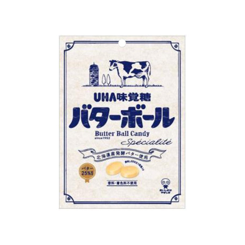 【自营】日本UHA悠哈 味觉糖 黄油奶糖 53g 糖果奶糖喜糖儿童零食