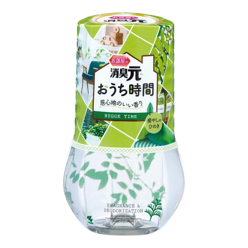 【自营】日本KOBAYASHI小林制药 室内消臭元芳香剂除臭剂 时光療癒榆木香 400ml 厕所除臭神器芳香薰空气清新剂