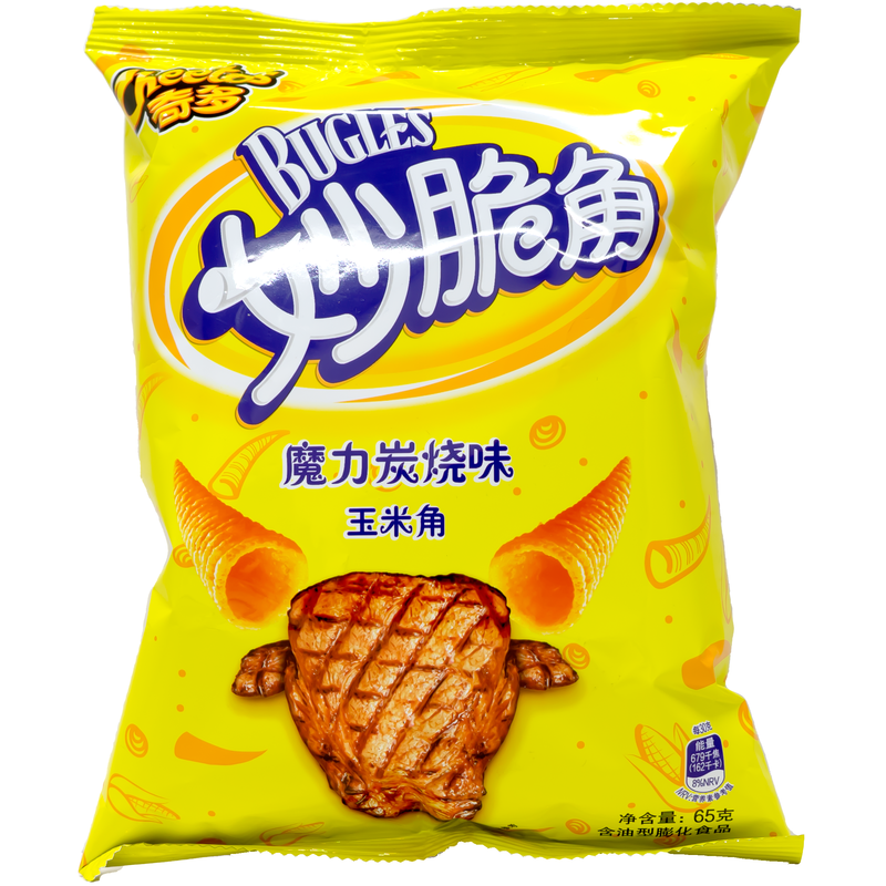 【自营】中国Cheetos奇多 妙脆角 魔力炭烧味 65g 休闲食品小吃尖角脆女生海底捞零食膨化食品