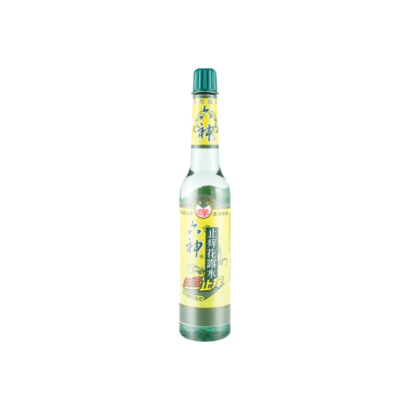 【自营】中国LiuShen六神 止痒花露水 经典老式玻璃瓶 195ml 蚊叮虫咬 肖战代言 清凉舒爽防蚊神器