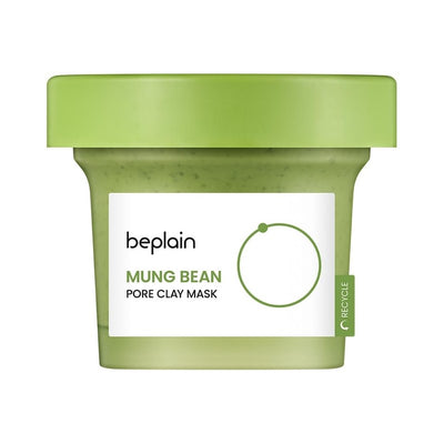 【自营】韩国BEPLAIN碧菲音 绿豆酵素清洁泥膜面膜 120ml 深层清洁毛孔油脂 绿豆沙冰淇淋质地
