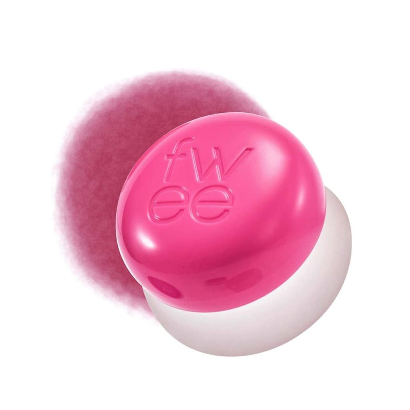 【自营】韩国Fwee 腮红唇颊两用新款 Blurry pudding 多用布丁哑光丝绒唇膏泥 