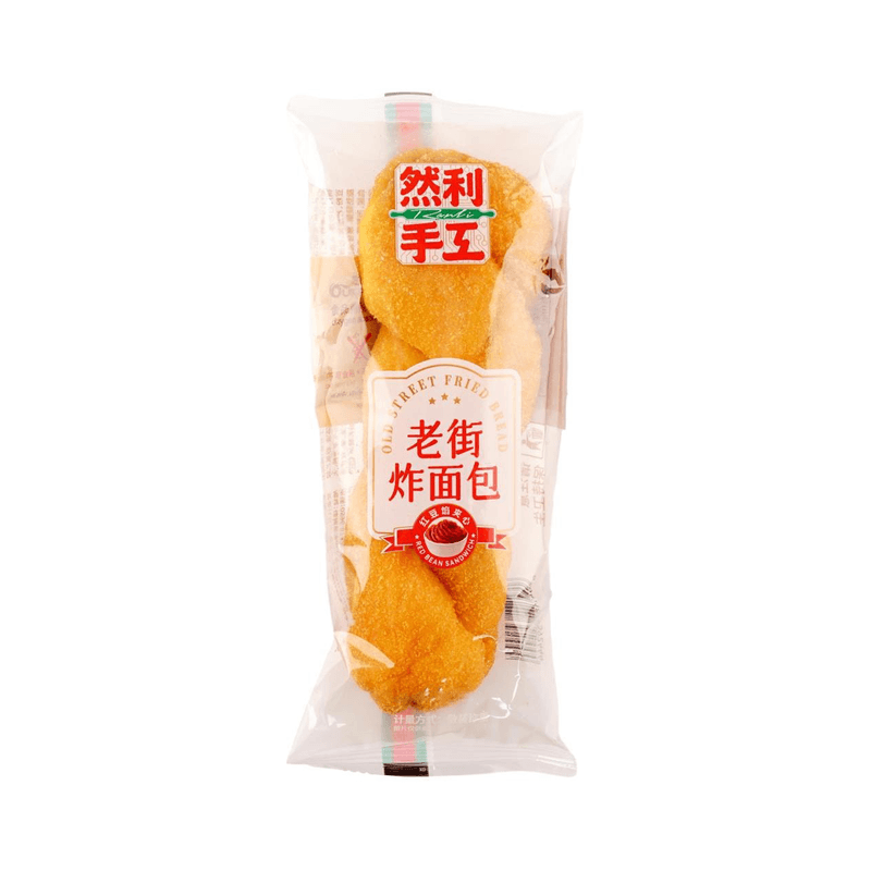 【自营】中国然利 红豆夹心 老式大麻花 100g 爆款配方升级 早餐面包蛋糕点心休闲零食小吃
