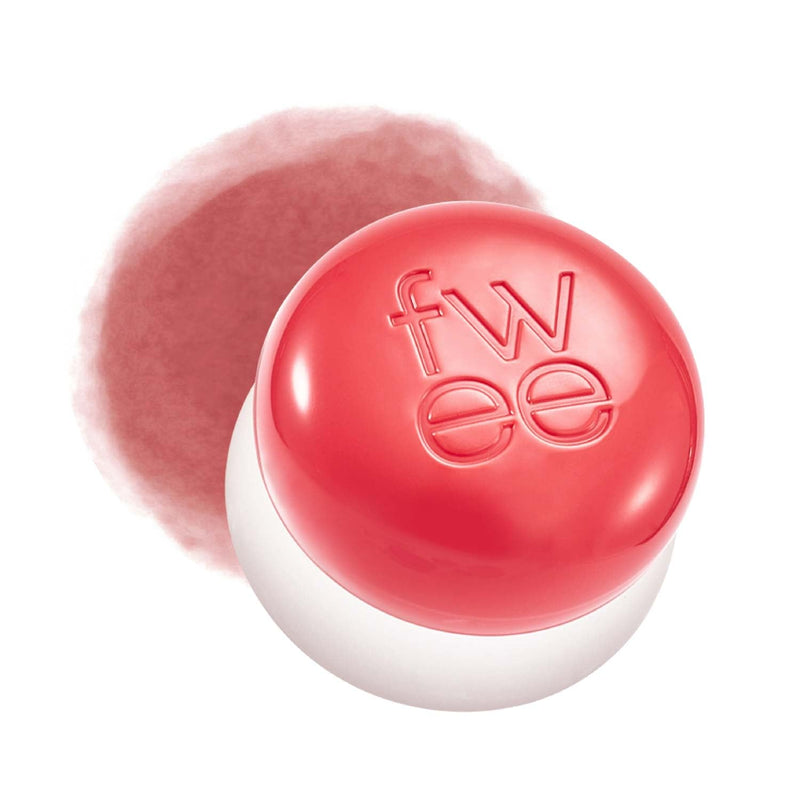 【自营】韩国Fwee 腮红唇颊两用新款 Blurry pudding 多用布丁哑光丝绒唇膏泥 