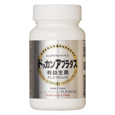 【自营】日本DOKKAN酵素 PLATINUM铂金版300亿活菌 180粒 HERB健康本铺 夜间酵素 植物酵素最强款 180粒