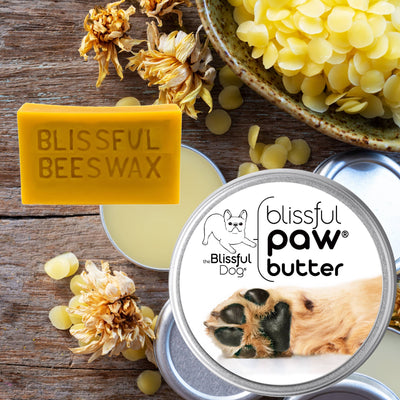 【自营】美国The Blissful Pets 狗狗爪子护理黄油 1oz 28g 圆罐装 滋润粗糙干燥的狗狗爪垫