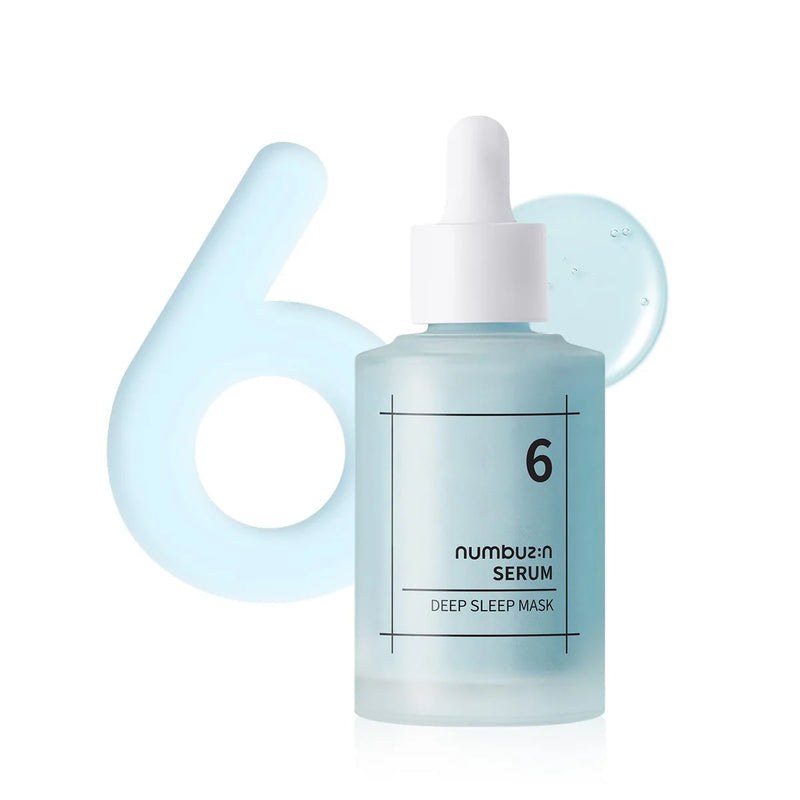 【自营】韩国NUMBUZIN No. 6号深度睡眠面膜精华 50ml 锁水 保湿 晒后修护 舒缓肌肤 清爽 水油平衡 长效保湿 细腻光滑