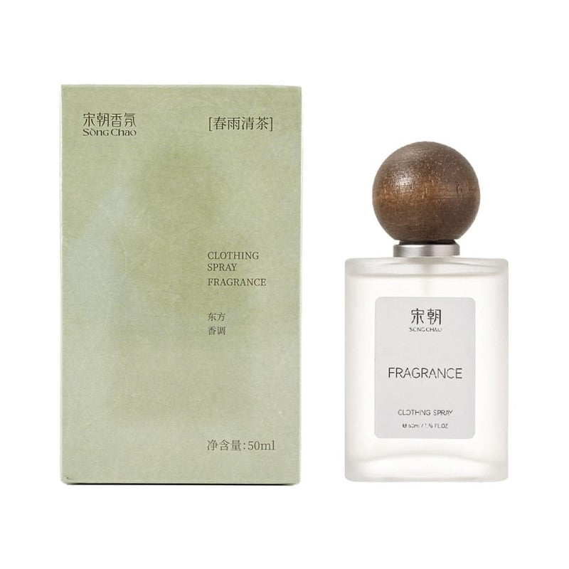 【自营】中国Song Chao宋朝 衣物香氛喷雾护衣spa 春雨清茶 50ml 除臭剂芳香留香 祛味除螨抑菌