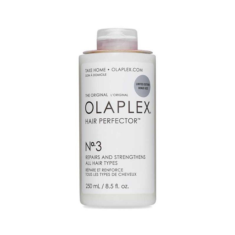【自营】美国OLAPLEX欧拉裴 No.3发芯修护洗前发膜 250ml 明星专业沙龙洗护产品 强韧保护 染烫前后护理