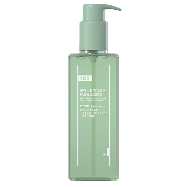 【自营】中国COMFY可复美 稀有人参皂苷致研净澈舒缓洁颜蜜 150ml 洗面奶 控油清洁舒缓洗卸合一