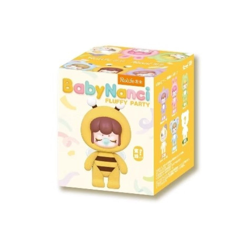 【自营】中国Rolife若来 BabyNanci茸茸派对系列盲盒 1盒 随机发货