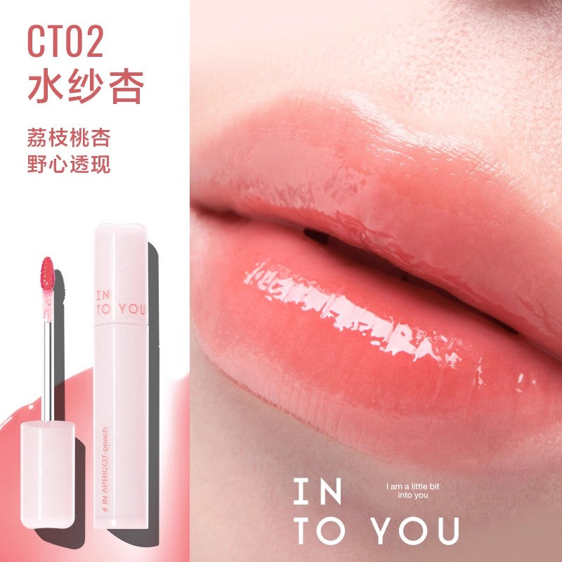【自营】中国INTOYOU心慕与你 轻绸水感唇釉 